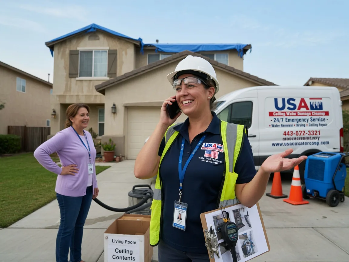 Ceiling Water Damage Restoration Fairbank, IA FAQs
